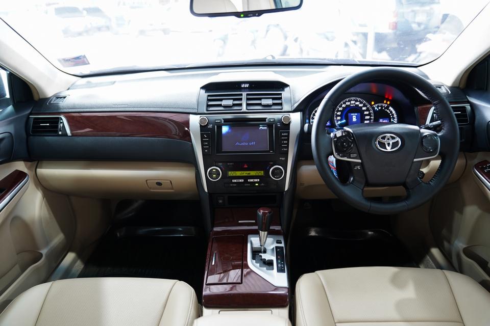 TOYOTA CAMRY 2.5 G AT ปี 2014 สีน้ำตาล 11