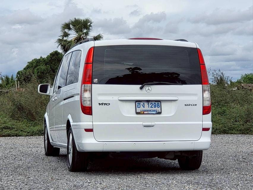 รหัสรถ NC1298 MERCEDES-BENZ VITO 122 CDI Extra Long (W639) " Facelift " หลังคาแก้ว 6