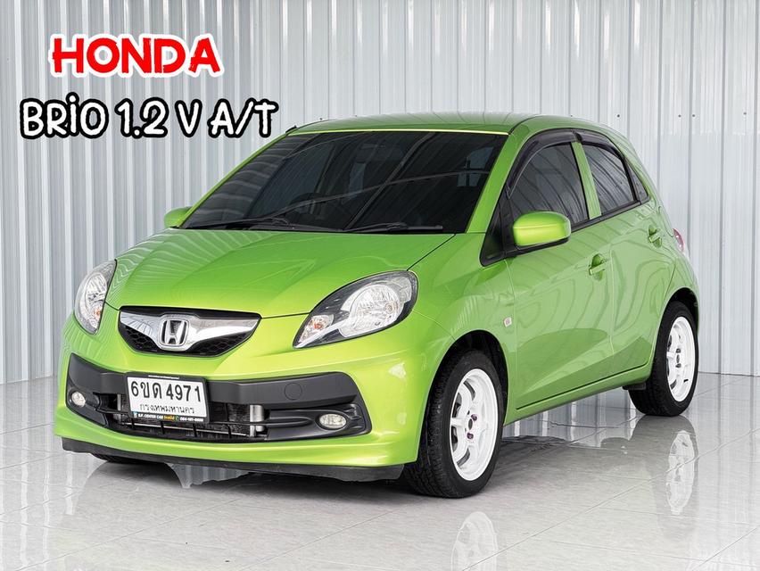 สีเขียวเหนี่ยวทรัพย์ Brio 1.2Vเกียร์ออโต้