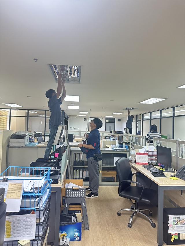 ช่างเดินสายแลนสายอินเตอร์เน็ตสายโทรศัพท์บางกะปิ รูปที่ 17