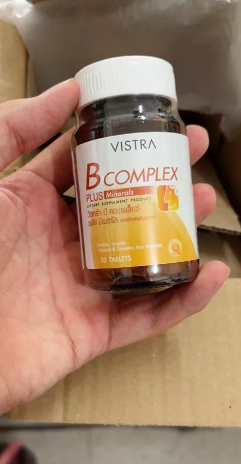 Vistra B-Complex Plus Minerals 30 Tablets 2