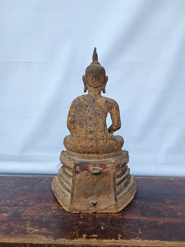 พระบูชา ยุครัตนโกสินทร์ สูง 40 ฐานกว้าง 27 cm. 3