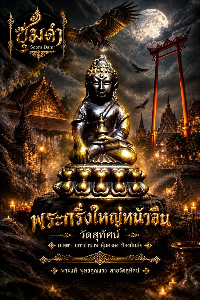 🔥 พระกริ่งใหญ่หน้าจีน วัดสุทัศน์