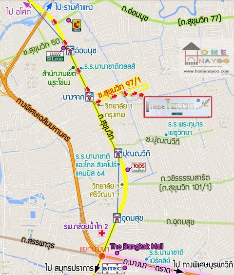P705 ให้เช่าทาวน์โฮม 3 ชั้น โครงการ เดอะ ไพรเวท สุขุมวิท-บางจาก The Private Sukhumvit-Bangchak ซอยสุขุมวิท 97/1 ใกล้ BTS บางจาก เหมาะพักอาศัย 16