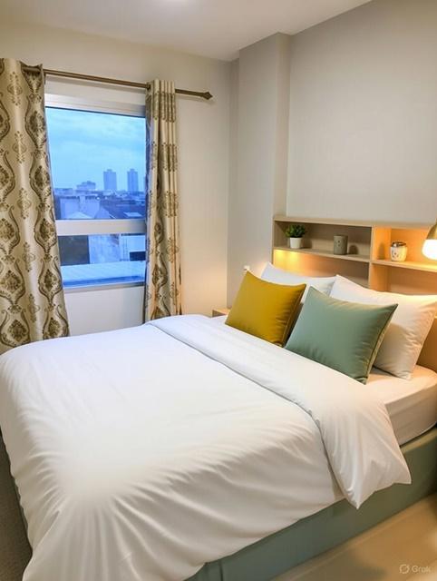 MRTหัวหมาก 900ม. ให้เช่าคอนโด ชั้น7 พร้อมเฟอร์ฯ 1นอน แอสปาย ลาดพร้าว 113 ตะวันนา 300 ม. ตลาดกลางแฮปปี้แลนด์ 400 ม. 3