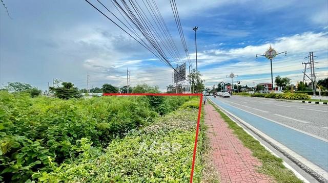 ขายที่ดินถนนคันคลอง ใกล้สี่แยกราชพฤกษ์เชียงใหม่ แปลงมุมถนน 1