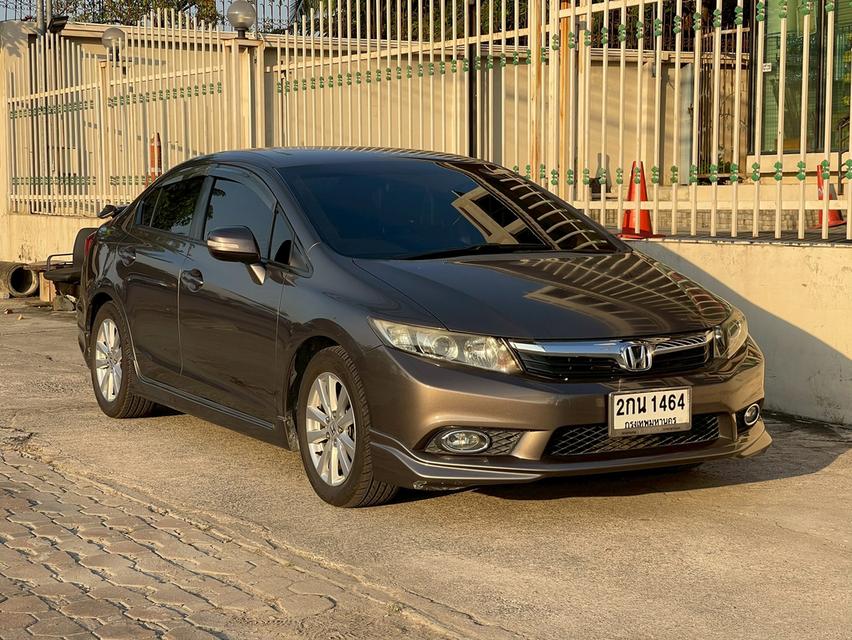 รหัสรถ PJP1464 2012 HONDA CIVIC 1.8 E Navi (สีน้ำตาล)