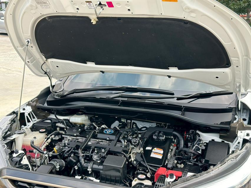 รหัสรถ PAT474 Toyota Corolla Cross 1.8Hybrid Premium Safety  สีขาว ปี2020 17