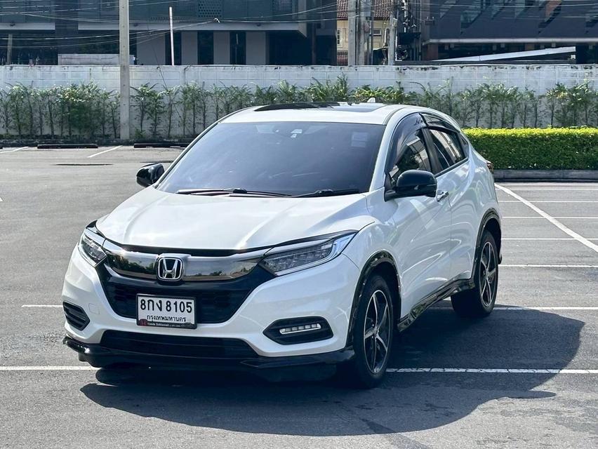 รหัสรถ QT8105 Honda HRV 1.8 RS เกียร์ Auto สีขาวมุก ตัวTop ปี 2019 (MNC) 2