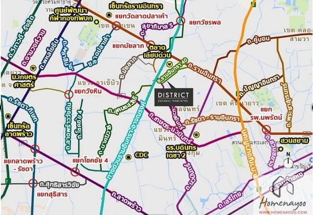 PP466 ขายโฮมออฟฟิศ 3.5 ชั้น โครงการ ดิสทริค เอกมัย-รามอินทรา DISTRICT Ekkamai-Ramintra ซอยรามอินทรา 40 บ้านสวย เหมาะซื้ออยู่อาศัยทำออฟฟิศ ไลฟ์สด ขายขอ 13