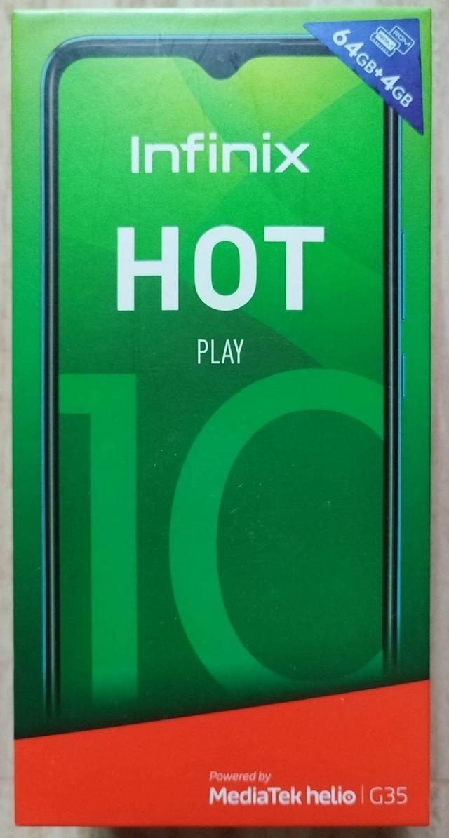 ขายมือถือยี่ห้อ Infinix Hot 10 Play สีม่วง (Purple) ภายนอกสภาพสวย ขายตามสภาพที่ไม่ได้ใช้งาน มีแฮงค์บ้าง 6
