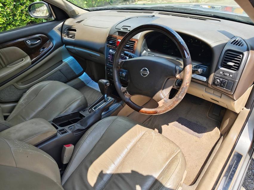 Nissan Cefiro A33 ปี 2002 เครื่อง 2.0 V 6 เกียร์ ออโต้รถบ้านมือเดียว ไม่เคยชน ไม่เคยแก๊สภายในเบาะหนัง เบาะไฟฟ้าคู่หน้าFull Option เครื่องดี เกียร์ดี รูปที่ 14