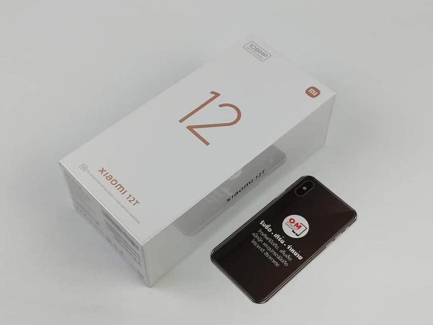 ขาย/แลก Xiaomi 12T 5G 8/256GB สี Silver ศูนย์ไทย ประกันศูนย์ ใหม่มือ1ยังไม่ได้แกะซีล แท้ ครบกล่อง เพียง 16,500 บาท  3