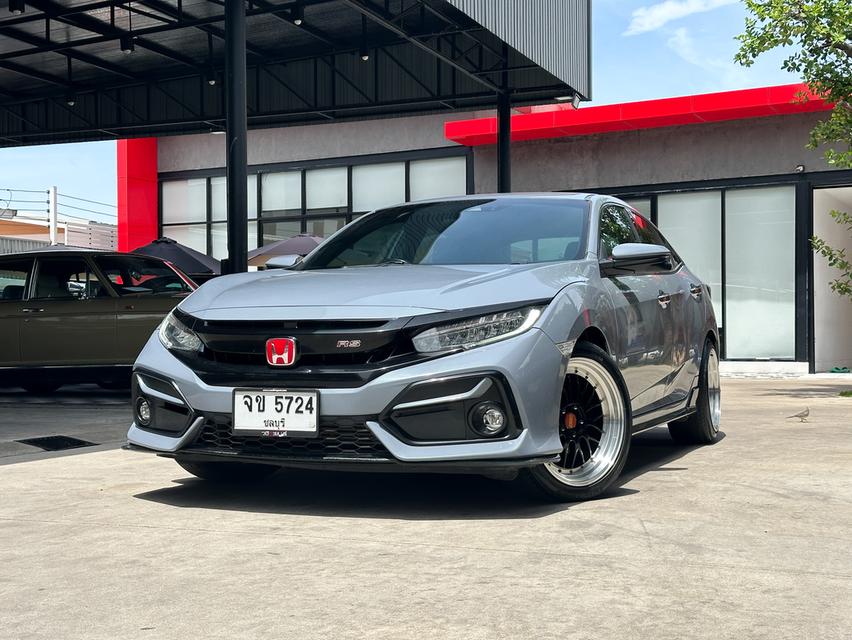ขายรถ Honda Civic FK 1.5RS Turbo Hatchback ปี 2021 สีเทา เกียร์ออโต้