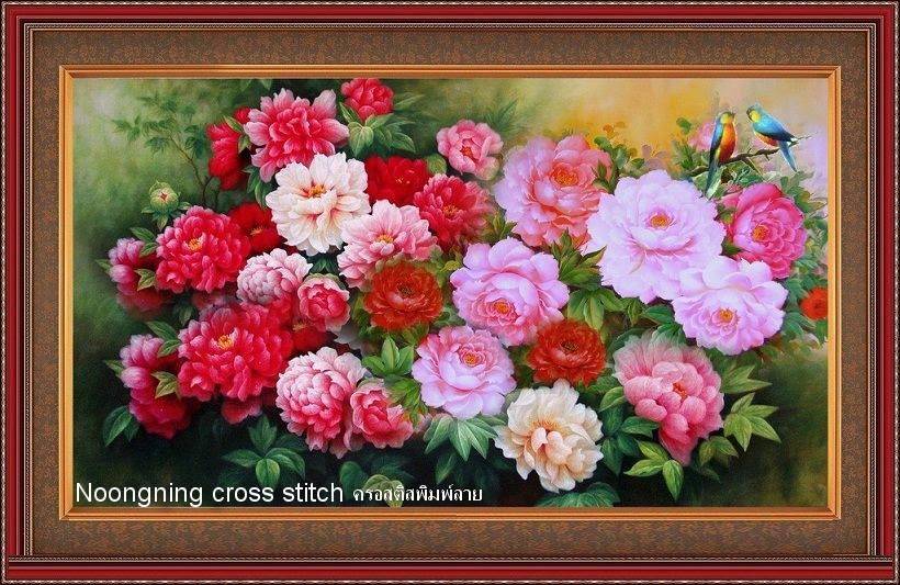 ร้าน Noongning Cross stitch ครอสติสพิมพ์ลาย จำหน่ายอุปกรณ์ครอสติส ภาพติดเพชร1037 4