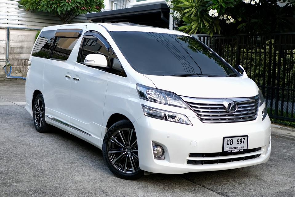 Toyota Vellfire 2.4V ปี2011 auto รถสวย พร้อมใช้ 