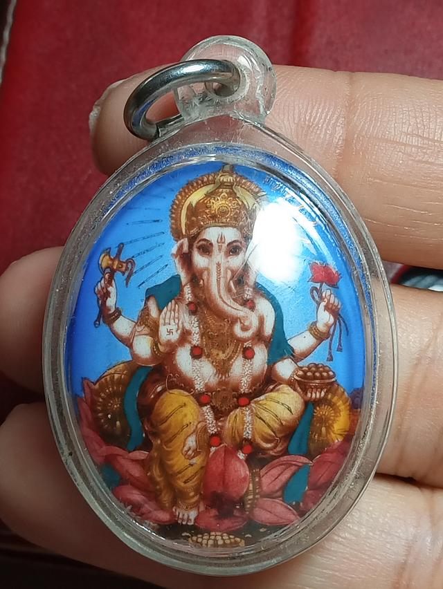 เหรียญพระพิฆเนศปลุกเสกแบ่งปันไม่ทราบเกจิ