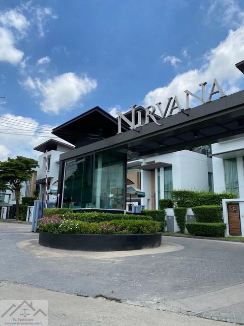 ขายบ้านเดี่ยว 2 ชั้น 50 ตรว Nirvana Beyond Lite พระราม 9-กรุงเทพกรีฑา ใกล้ Airport Link สถานีบ้านทับช้าง 2