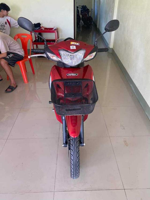 Honda wave 110สีแดง 3