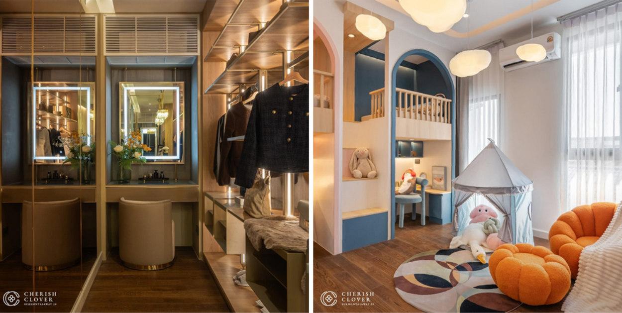 Cherish Clover Sukhontasawat 20 บ้านพูลวิลล่าสุดหรู พร้อมลิฟท์ส่วนตัว 5 ห้องนอน 6 ห้องน้ำ Double-Volume Living จอดรถได้ 3 คัน 10