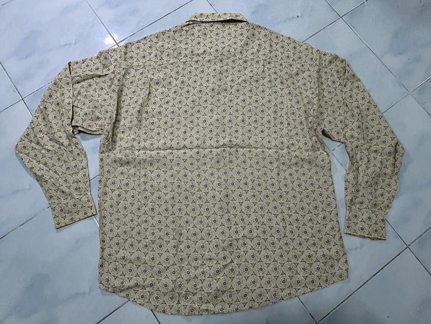 เสื้อเชิ้ตวินเทจ 90s L'attonnement AMBROZZIO - Baroque Medallion Shirt งานหายาก Made in France รูปที่ 2