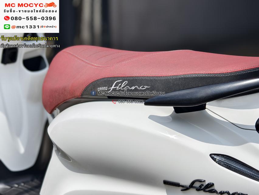 Grand Filano Hybrid รุ่นTOP ABS Keyless 2023 วิ่ง2000โล NO1169    16