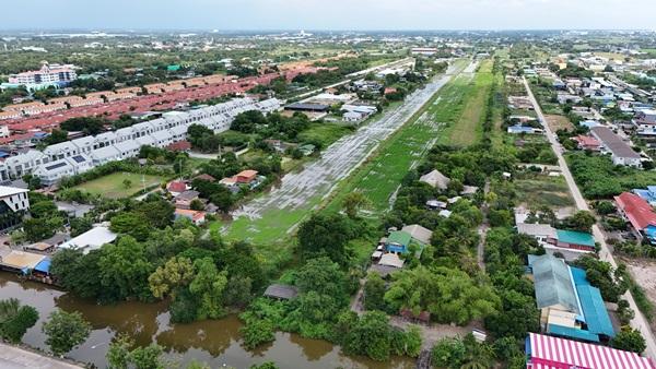 ที่ดิน 23 ไร่ คลอง 3 คลองหลวง ทำเลเด่น เหมาะลงทุนหรือพัฒนาโครงการ โทร 064-5939524 12