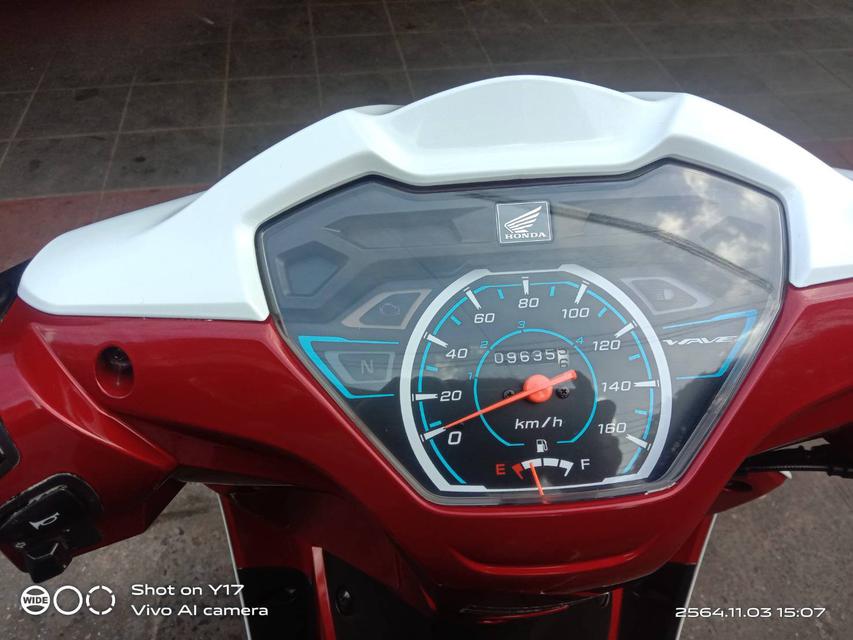 Honda Wave 110i 2020 สีขาว-แดง