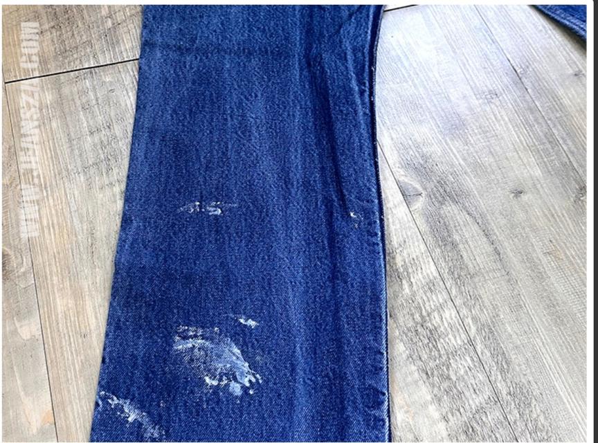 กางเกงยีนส์ ลีวายส์ 501-0000 มือสอง ของแท้ รูปที่ 5