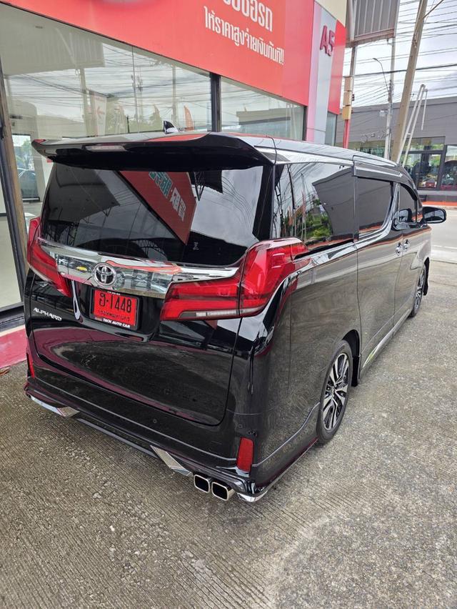 Toyota ALPHARD 2.5SC PACKAGE สีดำ ปี 2021 ไมล์ 79,000 กม.