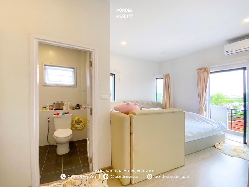 ให้เช่า!! บ้านแฝด 2 ชั้น เดอะวิลเลจ รังสิต-วงแหวน (ขนาด 45 ตร.ว. หลังมุม) ลำลูกกา คลอง5 ปทุมธานี : The Village Rangsit - Wongwaen  8