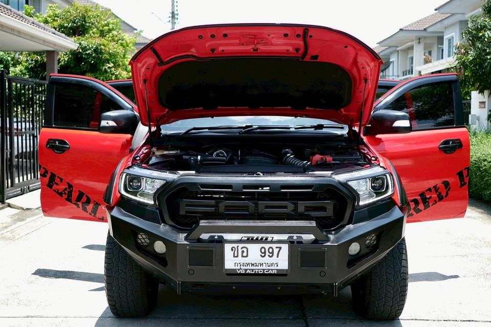 Ford Ranger 2.0 Double cab 4WD Limited ปี2020 สีแดง ไมล์ 50,000 กม. 9