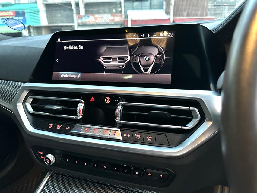 ฺBMW 330e Plug-in Hybrid M Sport จดทะเบียนปี2021 ไมล์น้อย รูปที่ 12