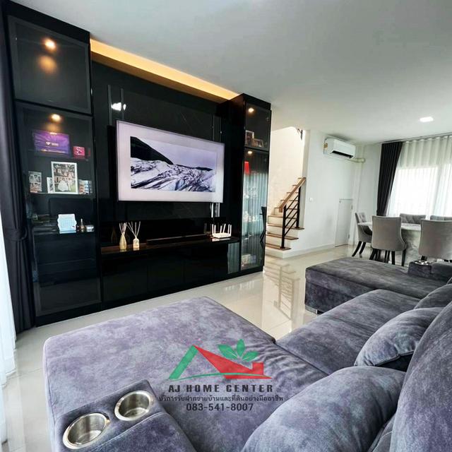 ขายบ้านแฝด44.6ตรว. ม.พลีโน่ทาวน์ สุขุมวิท-เทพารักษ์ บ้านใหม่แต่งพร้อมอยู่ ใกล้รถไฟฟ้า2สาย 2