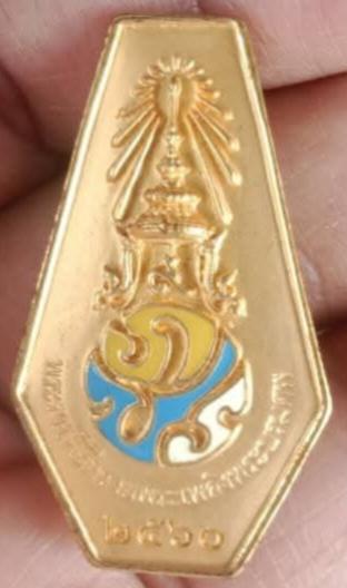 เข็มที่ระลึกพระราชพิธีถวายพระเพลิงรัชกาลที่ 9) พ.ศ. 2560
