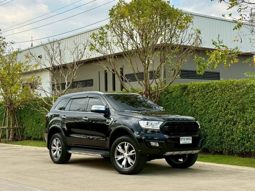 FORD EVEREST 3.2 #TITANIUM PLUS TOP 4WD SUNROOF NAVI ปี 2017จด18 ซื้อสดประกัน ป1 หมดเดือน 5/69 รถเข้าศูนย์ทุกระยะ 2