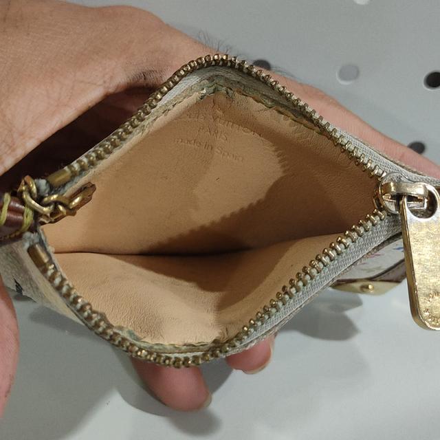 🔥Louis Vuitton Multicolore Key Pouch (Pochette Cles) รูปที่ 7