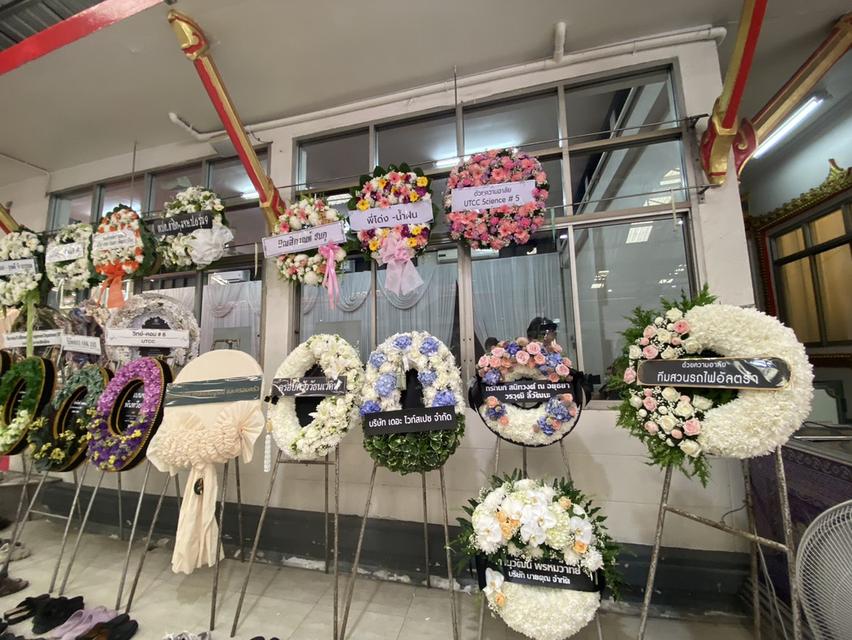 พวงหรีดวัดเจริญธรรมาราม – วัดศูนย์ สายไหม ซื้อผ่าน LINE ID: @stw8 รูปที่ 4