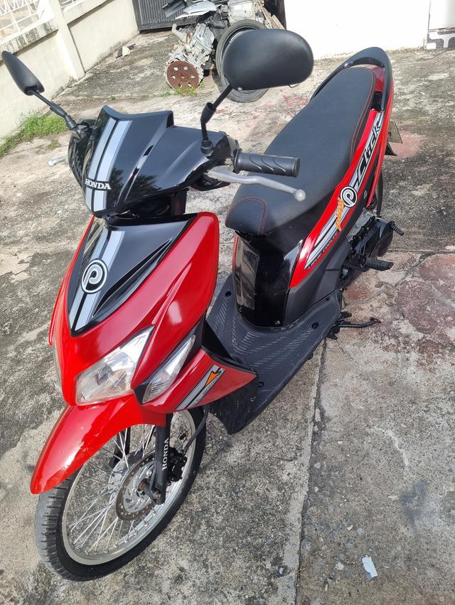 Honda click 110 ปี 2008🤍 เอกสารครบพร้อมโอน ภาษีขาดเกิน สภาพสวย ชุดสีครบ เครื่องเดิม ไม่ดัง ไม่ควันสตาสมือ-เท้า ทีเดียวติดขับใช้งานปกติระบบไฟติดทุกจุด