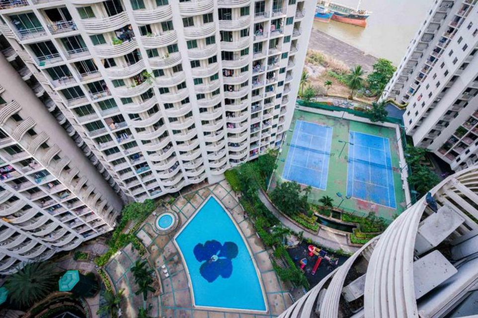 คอนโด เอสวี ซิตี้ พระราม 3 ขนาด 42.58 ตารางเมตร 1 ห้องนอน 1 ห้องครัว ชั้น15 วิวแม่น้ำ ตึก7 ตกแต่งครบ รูปที่ 8