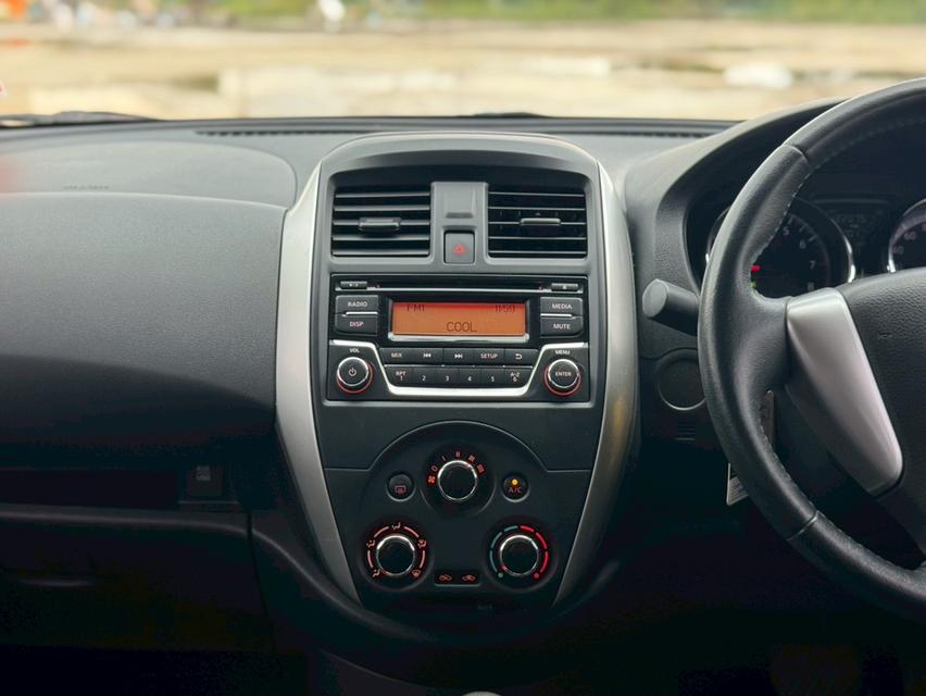 NISSAN ALMERA 1.2 Sedan 4dr E SPORTECH XTRONIC CVT FWD 1.2i. ปี 2019  สีดำ  เกียร์ออโต้ 13