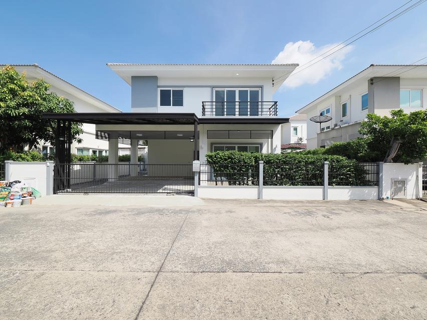 ขายบ้านเดี่ยว 2 ชั้น ม.คุณาลัย คอร์ทยาร์ด ขนาด 50.8 ตร.ว. 3นอน 3น้ำ [บ้านกล้วย-ไทรน้อย] ขาย 3.48ล้าน 1