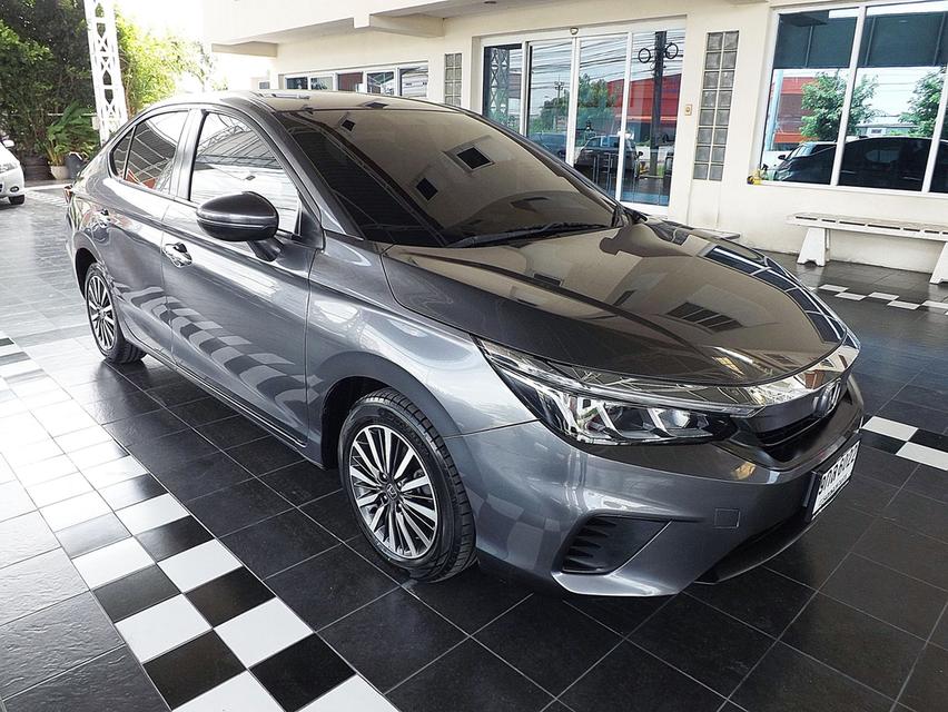 (แจ้งรหัสรถ KCY6022) HONDA CITY TURBO 4 ประตู 1.0 SV AUTO ปี 2020 สีเทา รูปที่ 6
