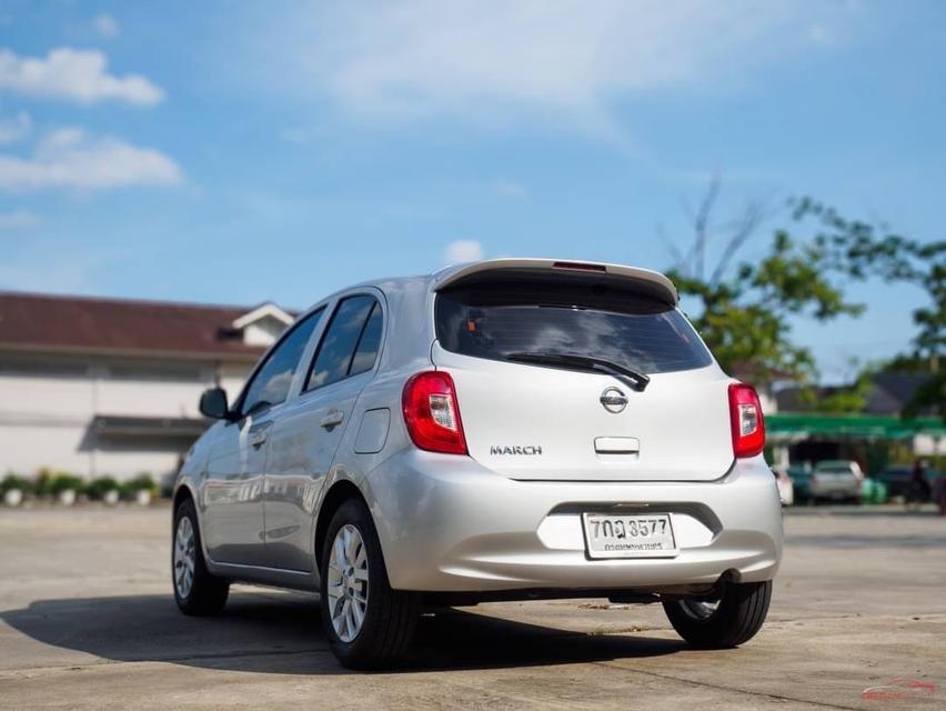 NISSAN MARCH 1.2E เกียร์ออโต้ สีบรอน 2018