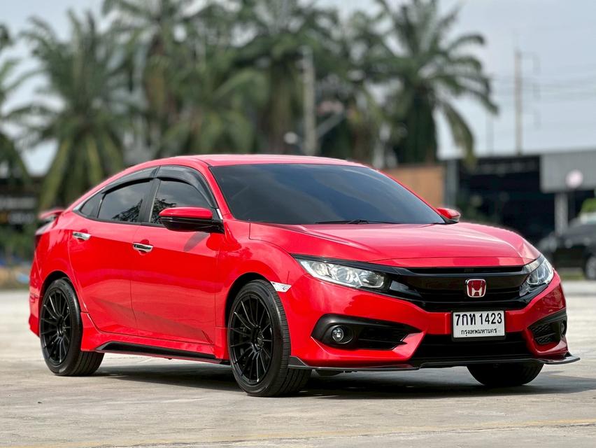 รหัสรถ PAT1423 Honda Civic FC 1.8EL สีแดง ปี 2018 รูปที่ 7