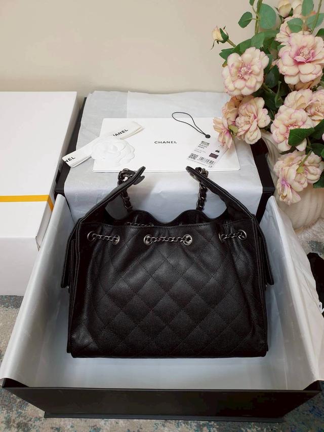 เทียบแท้สุด🔥หนังอิตาลี New Chanel 25s 25bag size 30 × 26 x 14 cm Fullset ✅ 18,500฿🔥 10