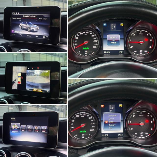 Mercedes-Benz GLC250d Coupe 4MATIC AMG Plus 2017 สีขาว ราคาดี รูปที่ 16