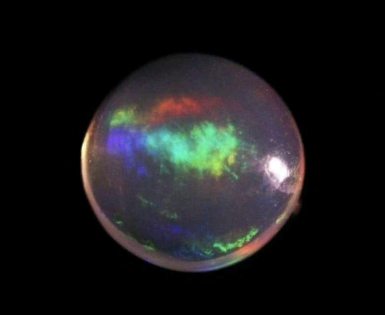 0.51ct Good Collection 100% Natural Ethiopia Color Play Opal Loose Gemstone