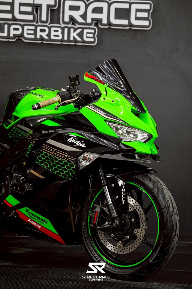 🔥 kawasaki zx-25r se ปี 2021 ตัวท็อป เสียงหวานสี่สูบ 🔥 ฿155,000 รูปที่ 4
