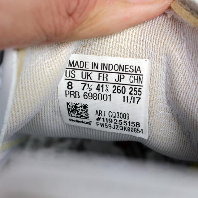 Adidas รองเท้าผ้าใบมือสอง สีขาวขลิบแดง สภาพงามๆ จัดส่งฟรี!!! เก็บปลายทาง 7